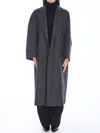 Max Mara Asburgo Coat In Grey