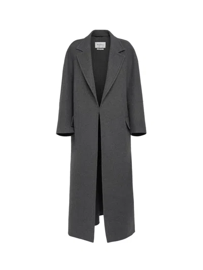 Max Mara Asburgo Virgin Wool And Cashmere Coat In Grey