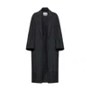Max Mara Oversized Wool-cashmere Blend Jacket In Gray
