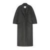 Max Mara Virgin Wool-blend Coat In 003