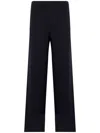 Max Mara Assiro Blue Flared High-waisted Pants In Blue
