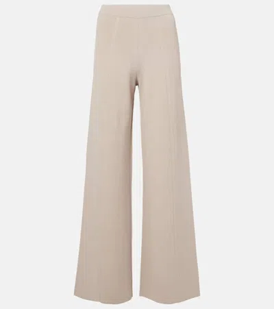 MAX MARA ASSIRO CRÊPE WIDE-LEG PANTS