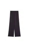 Max Mara Elastic Waist Casual Pants In Black