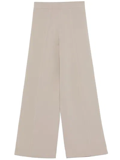 Max Mara Assiro Trousers In Neutrals