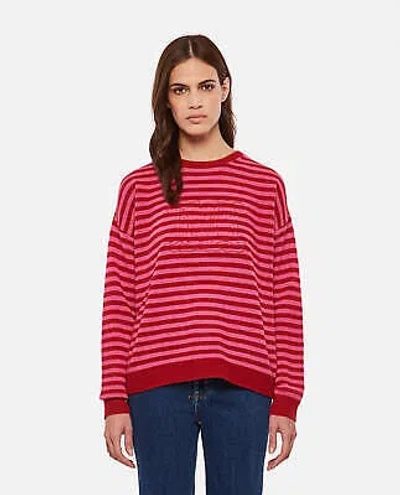 Pre-owned Max Mara Aster Cashmere Sweater In Red