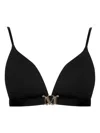 Max Mara Astra Bikini Top In Black