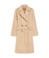 Max Mara Astro Cashmere Coat In Nude