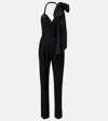 Max Mara Asymmetric Virgin Wool Jumpsuit