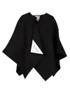 Max Mara Asymmetrical Poncho
