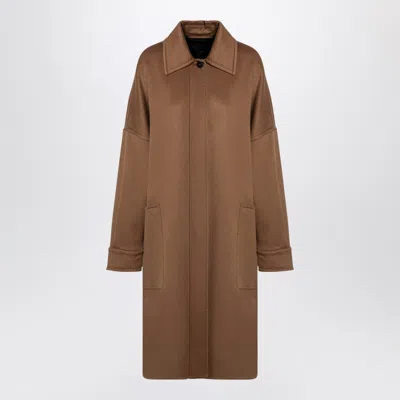 Max Mara Atelier Brown Cashmere Chemise Coat