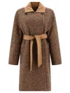 Max Mara Reversible Camel And Wool Coat
