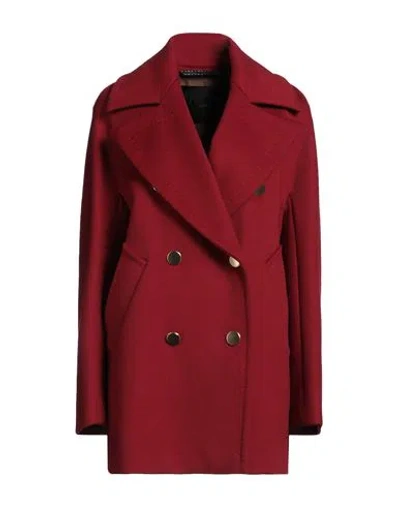 Max Mara Atelier Woman Coat Brick Size 8 Cashmere