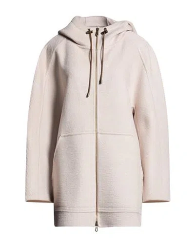 Max Mara Atelier Woman Coat Light Grey Size 4 Cashmere In Neutral