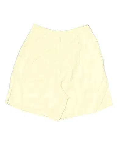 Pre-owned Max Mara Athletic Shorts In Yellow