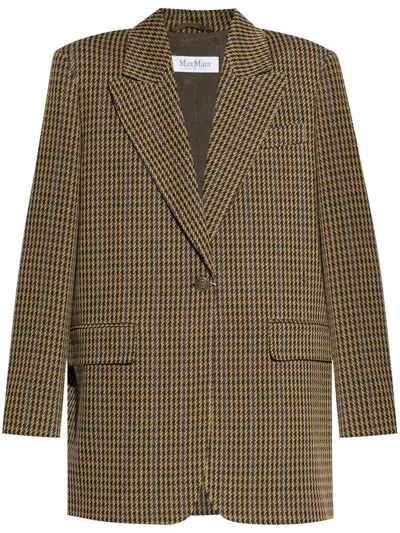 Max Mara Atlanta Blazer In Neutrals