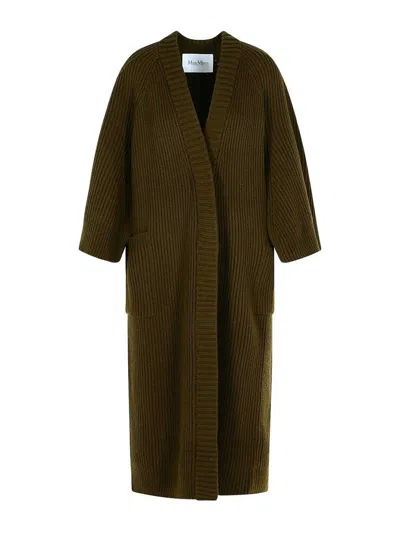 MAX MARA ATOLLO WOOL AND CASHMERE CARDIGAN