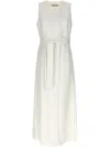 Max Mara Long Golden Vest For Men In White