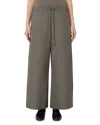 Max Mara Cotton Drawstring Trousers In Gray