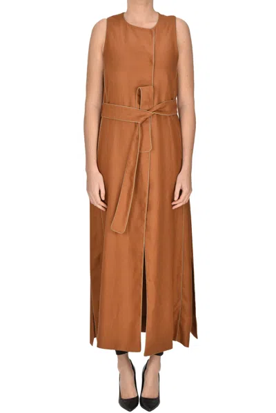 MAX MARA AUREO SLEEVELESS COAT