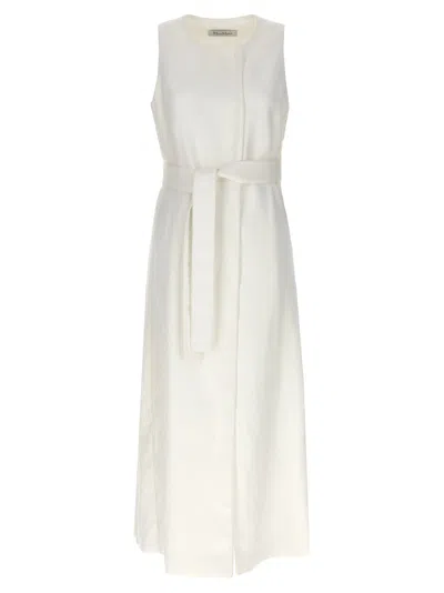 Max Mara Aureo Waistcoat In White