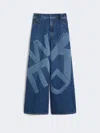 Max Mara Authentic Cotton Denim Jeans In Blue