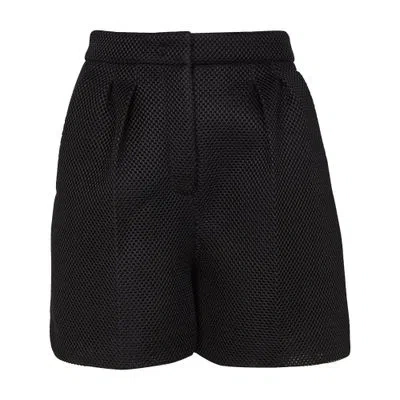Max Mara Avena Jersey Short In Black
