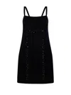 Max Mara Embellished Sleeveless Dress In Black