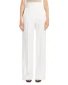 Max Mara Aversa High-rise Linen Wide-leg Pants In Silk