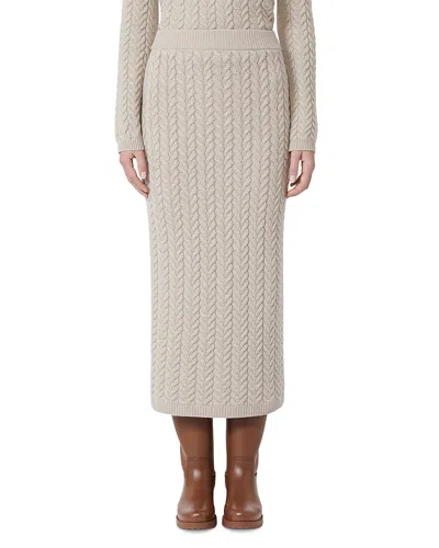 MAX MARA AVIGNON KNITTED SKIRT