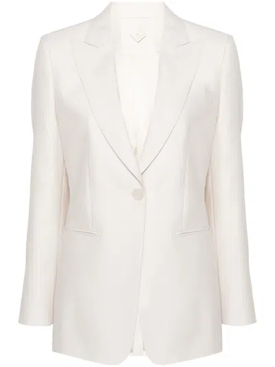 Max Mara Avoriaz Single-breasted Blazer In Neutrals