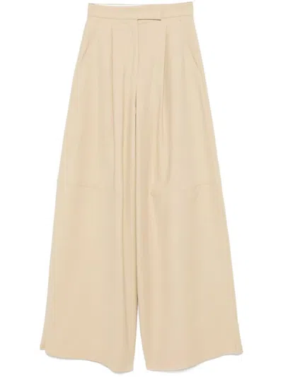 Max Mara Avoriaz Trousers In White