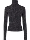 Max Mara Wool And Cashmere-blend Turtleneck Sweater In Gray