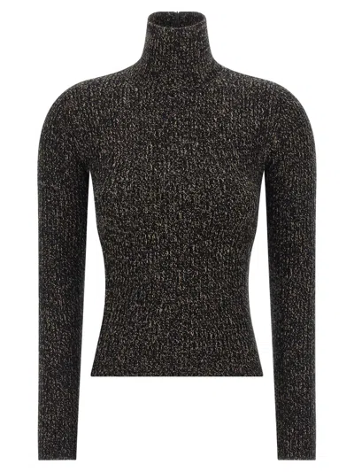 Max Mara Azulene1234 Turtleneck Sweater In Black