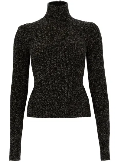 Max Mara 'azulene1234' Turtleneck Sweater  In Gray