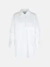 Max Mara 'baba' White Cotton Raincoat