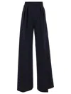 Max Mara Blue Piroghe Trousers In Blue