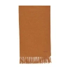 Max Mara Cashmere Stole With Embroidery And Fringing In Brown