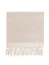 Max Mara Baci Fringed Scarf In Multi