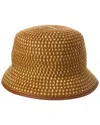 Max Mara Bacino Hat In Brown
