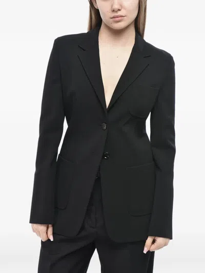 MAX MARA BACKLESS SINGLE-BREASTED BLAZER