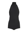 Max Mara High-neck Bodysuit In Black