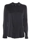 Max Mara Baden Black Shirt In Black