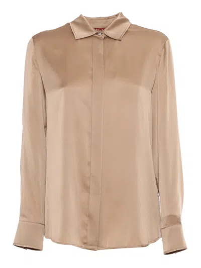 MAX MARA BADEN CAMEL SHIRT