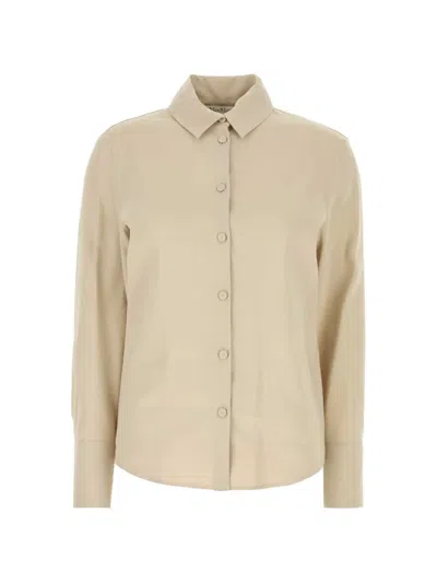 Max Mara Badesse Long-sleeve Shirt In Neutral