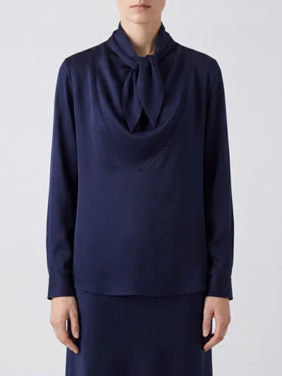 MAX MARA MAX MARA TOP WOMAN COLOR BLUE,H86226009