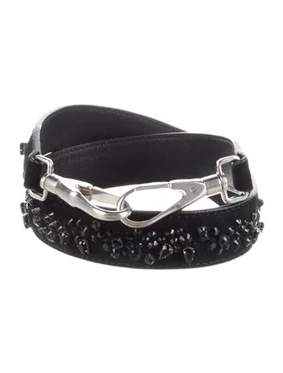 Pre-owned Max Mara Bag Strap  W/tags In Black