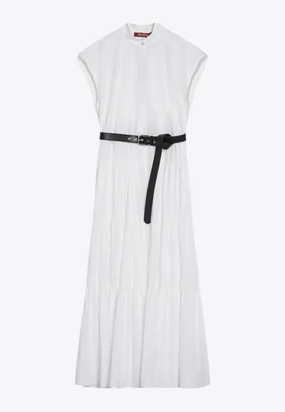 Max Mara Bairo Belted Midi Dress
