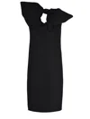 Max Mara "baldi" Dress In Black