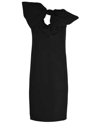 Max Mara "baldi" Dress In Black