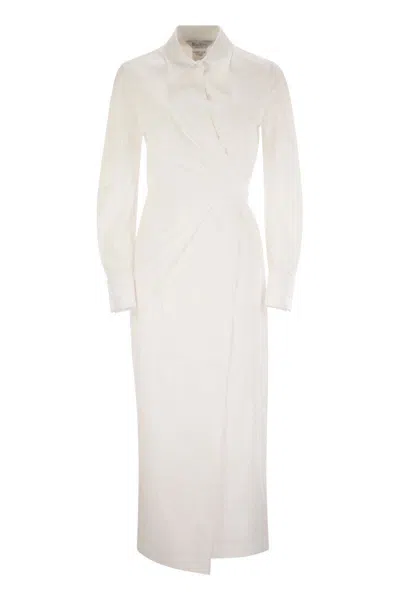 MAX MARA MAX MARA BALZAC - COTTON TWILL DRESS